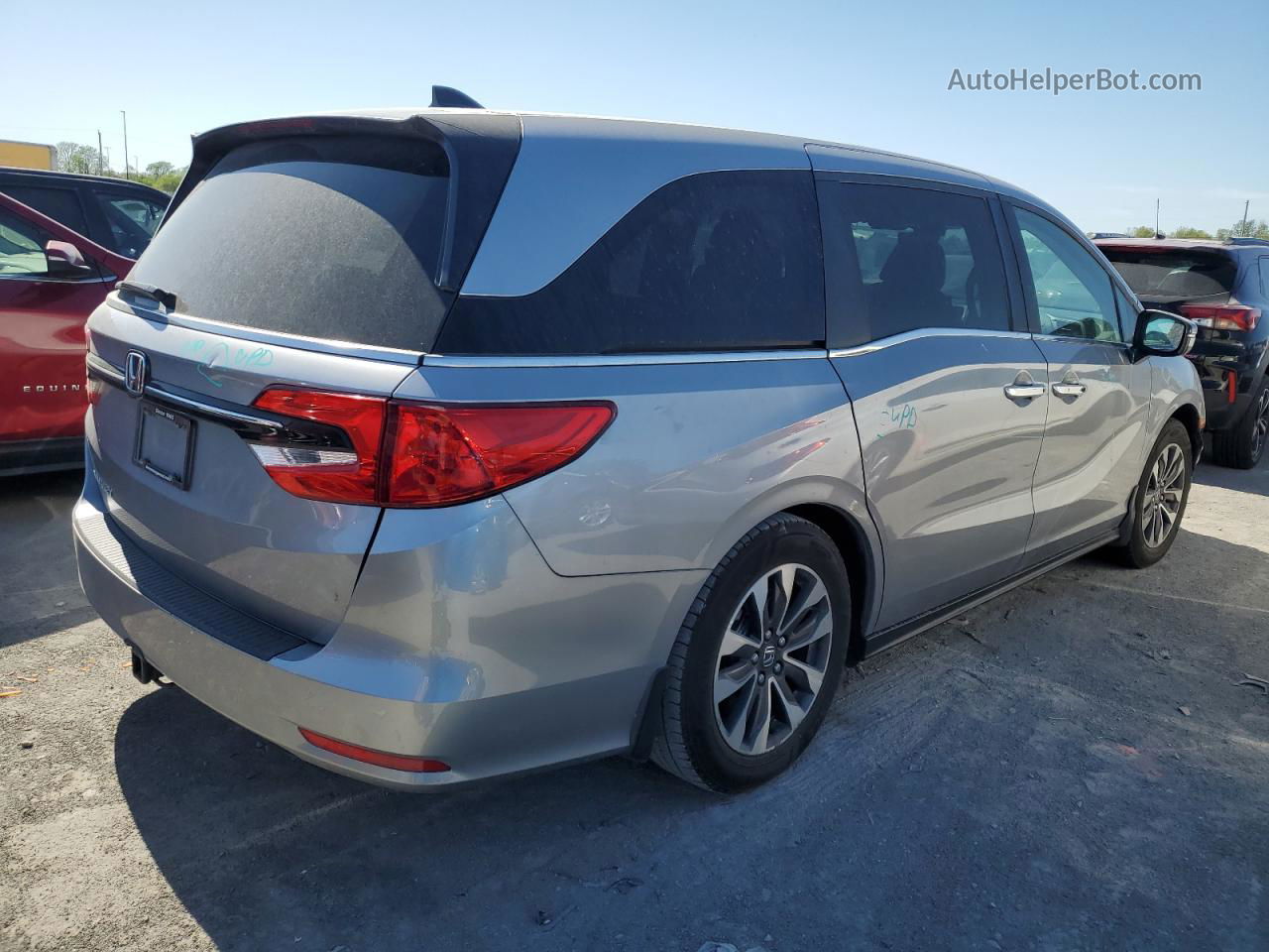 2021 Honda Odyssey Exl Silver vin: 5FNRL6H75MB031822