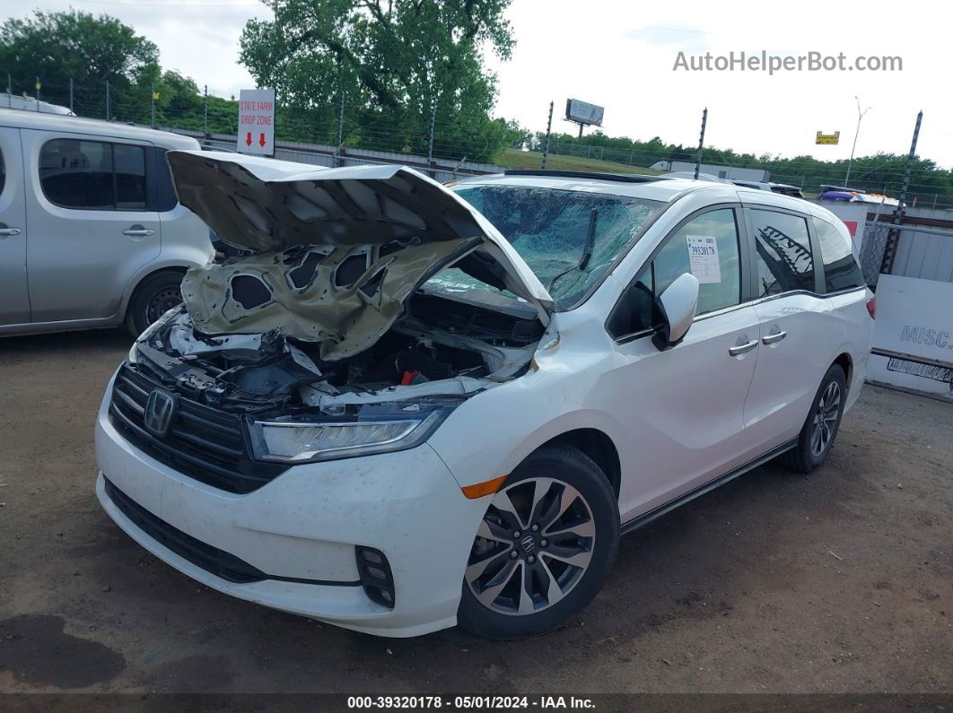 2021 Honda Odyssey Ex-l Белый vin: 5FNRL6H75MB035658