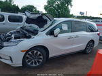 2021 Honda Odyssey Ex-l White vin: 5FNRL6H75MB035658