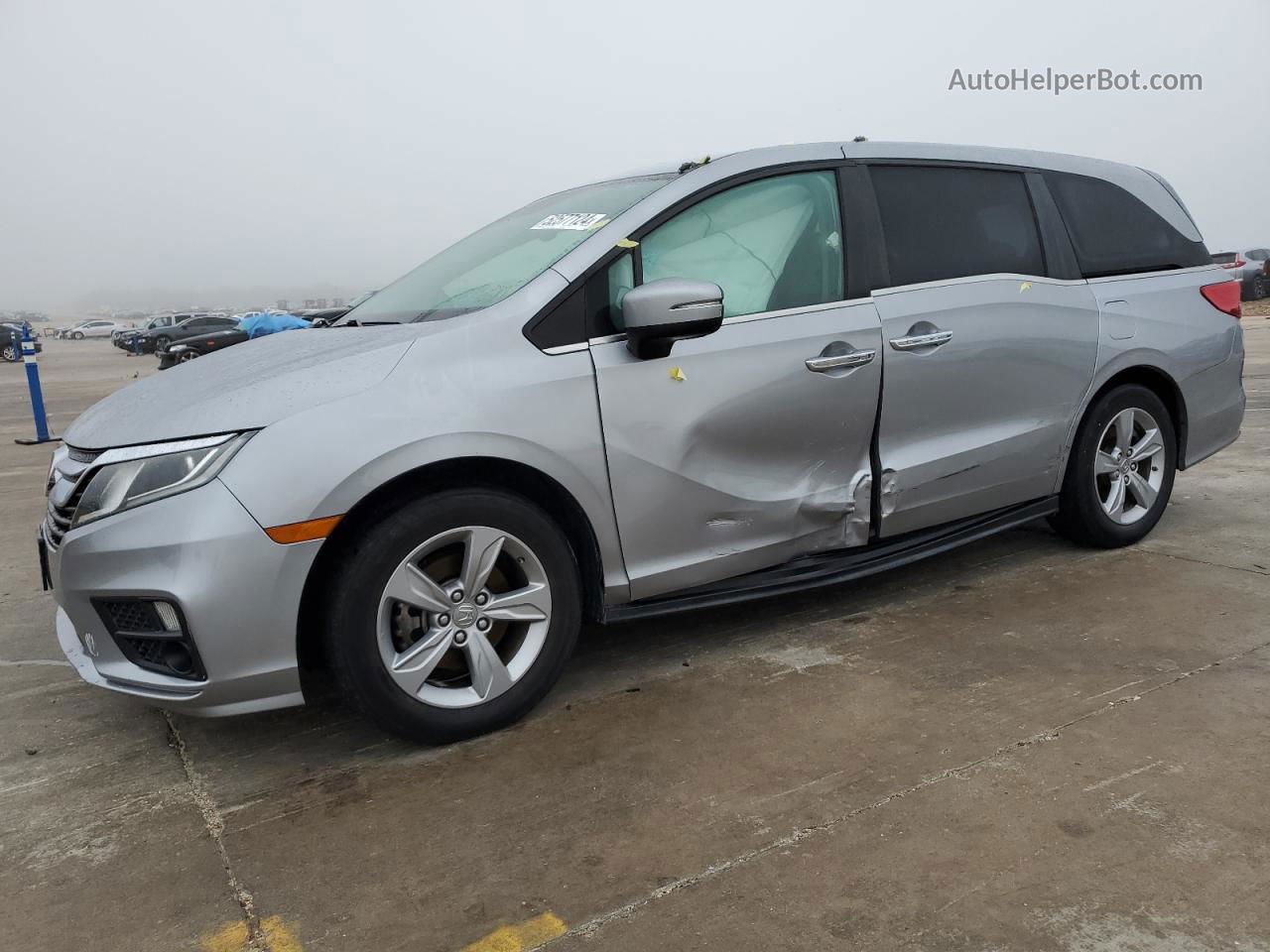 2019 Honda Odyssey Exl Silver vin: 5FNRL6H76KB028490