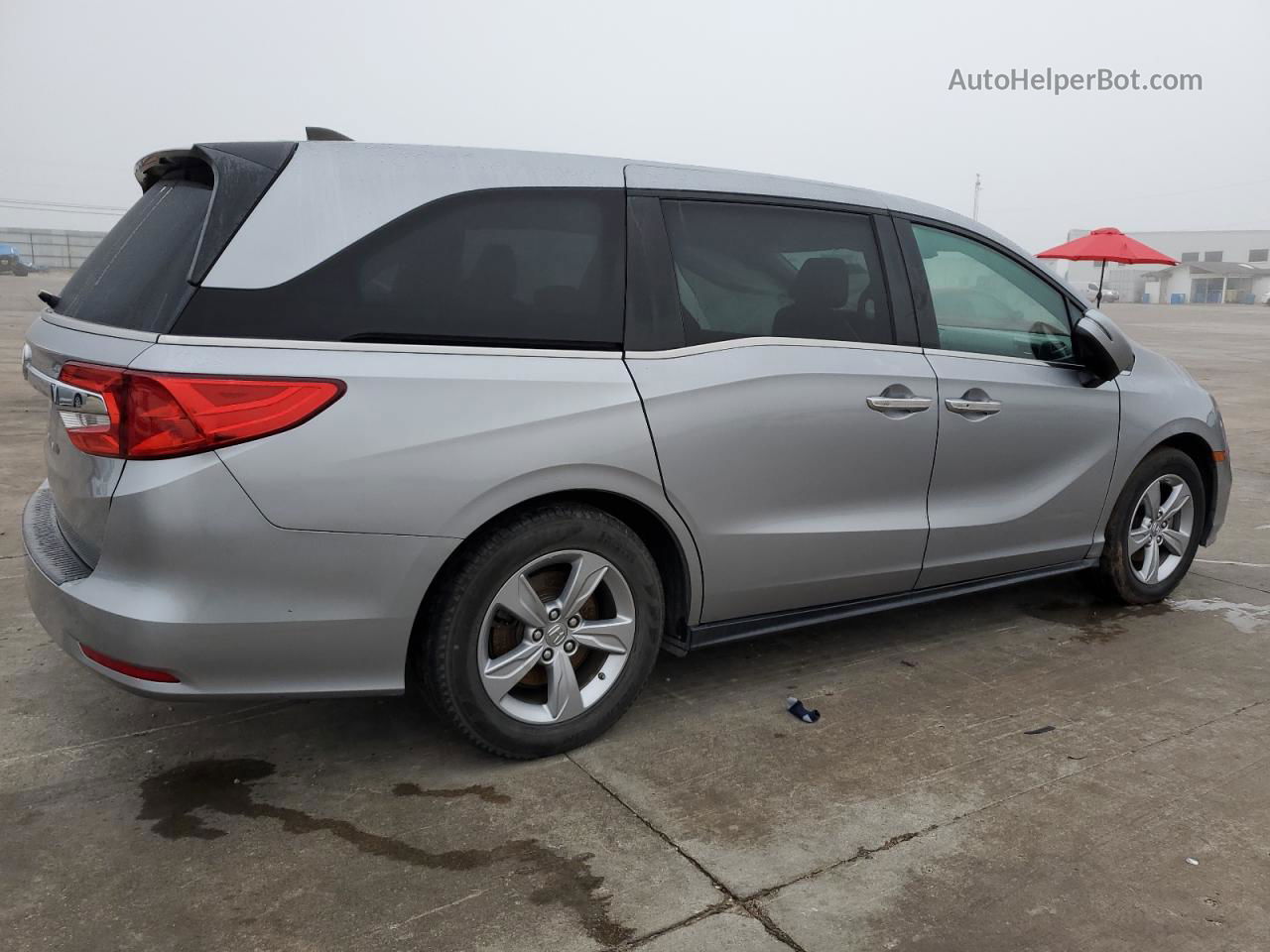 2019 Honda Odyssey Exl Silver vin: 5FNRL6H76KB028490