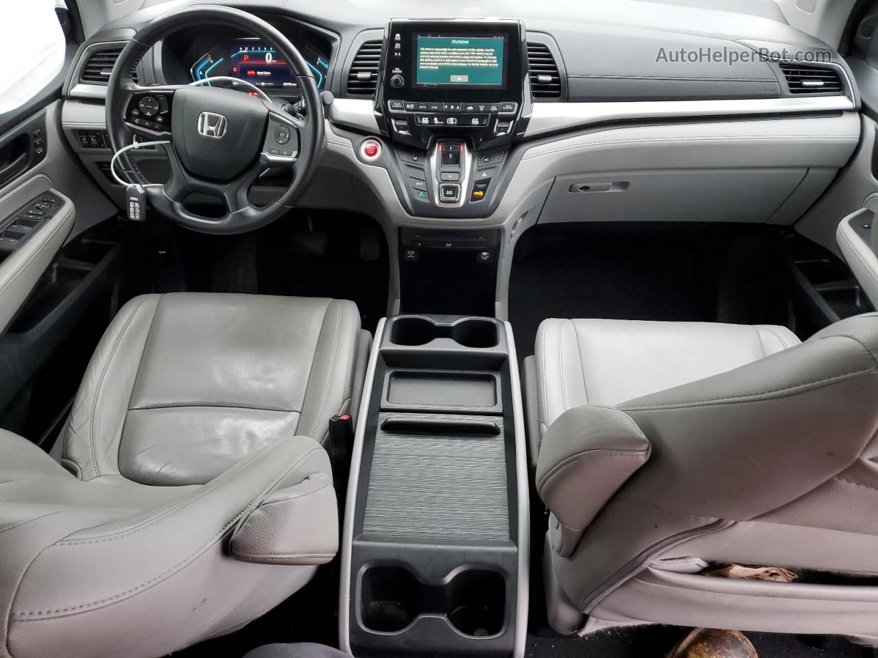 2019 Honda Odyssey Exl Серебряный vin: 5FNRL6H76KB028490