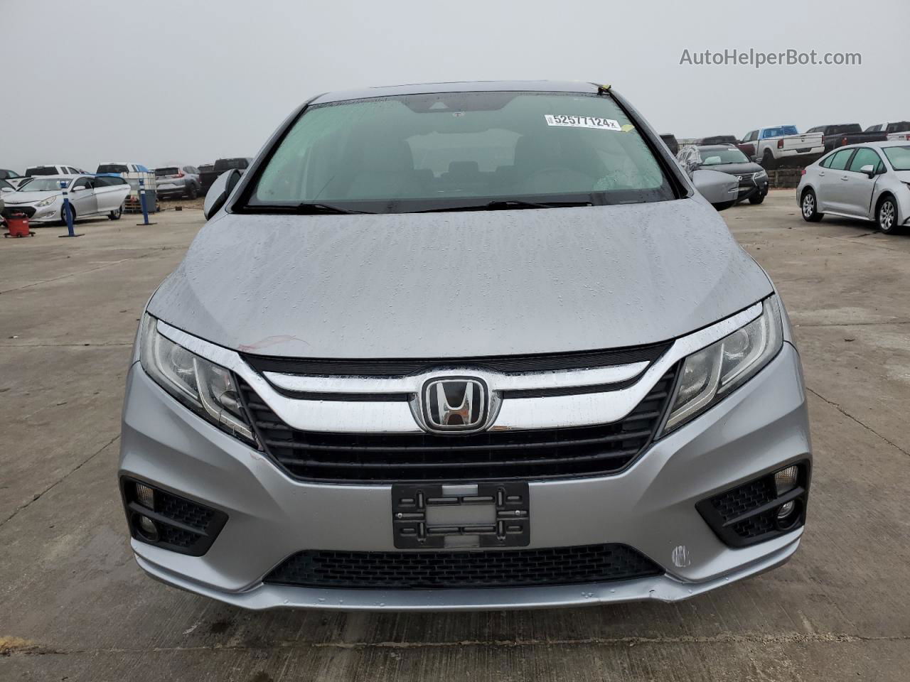 2019 Honda Odyssey Exl Silver vin: 5FNRL6H76KB028490