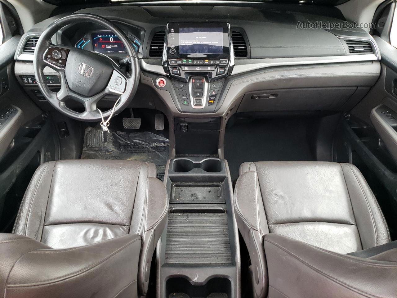 2019 Honda Odyssey Exl Черный vin: 5FNRL6H76KB080458