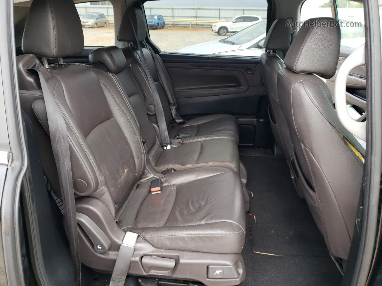 2019 Honda Odyssey Exl Черный vin: 5FNRL6H76KB080458