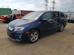 2019 Honda Odyssey Exl Blue vin: 5FNRL6H76KB122319