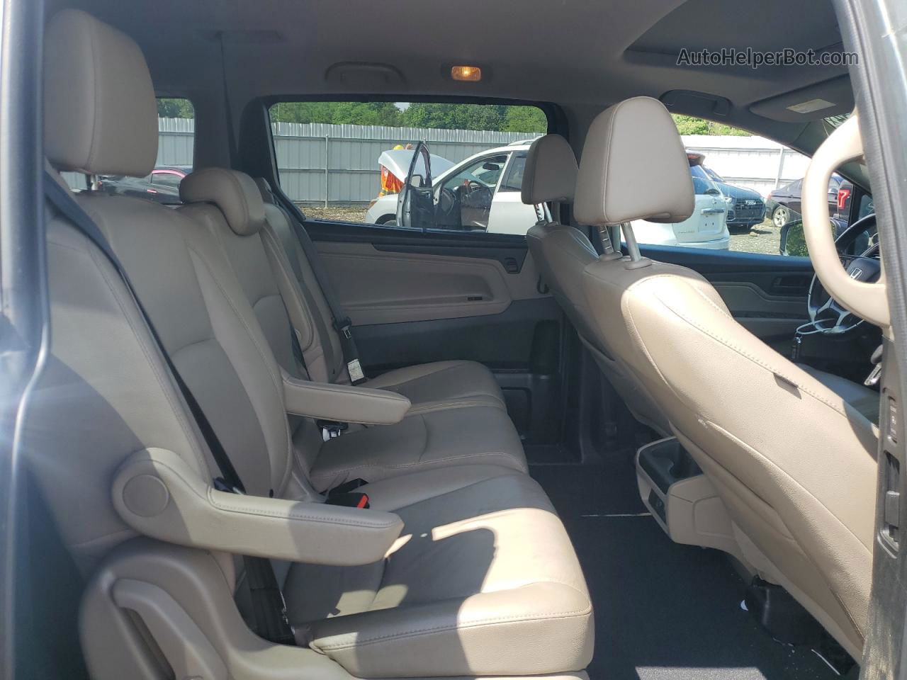 2020 Honda Odyssey Exl Серый vin: 5FNRL6H76LB010671