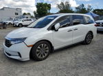 2021 Honda Odyssey Exl White vin: 5FNRL6H76MB036835