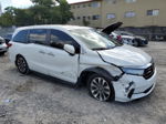 2021 Honda Odyssey Exl White vin: 5FNRL6H76MB036835