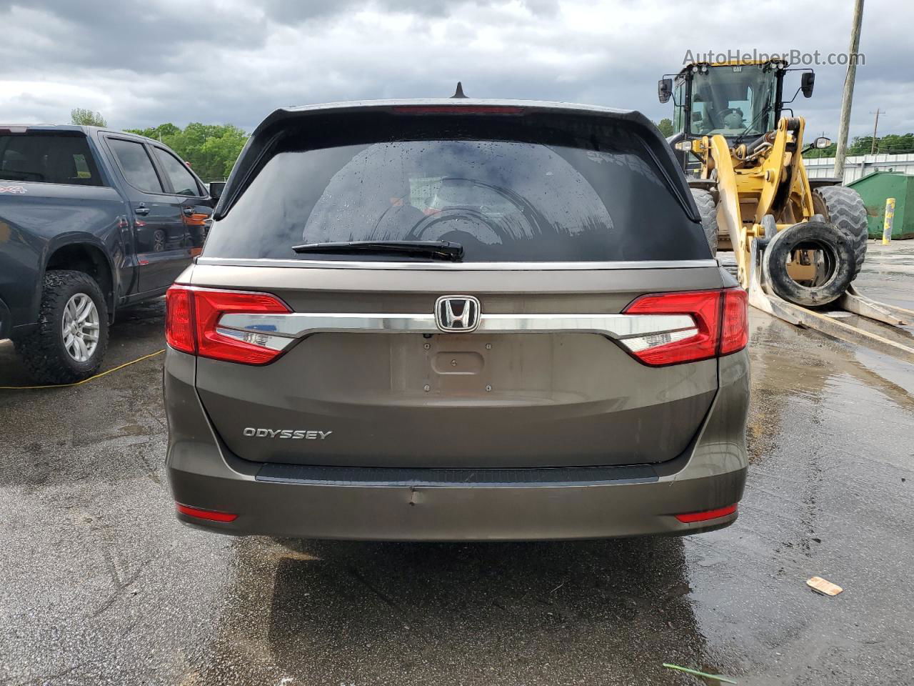 2019 Honda Odyssey Exl Gray vin: 5FNRL6H77KB005218