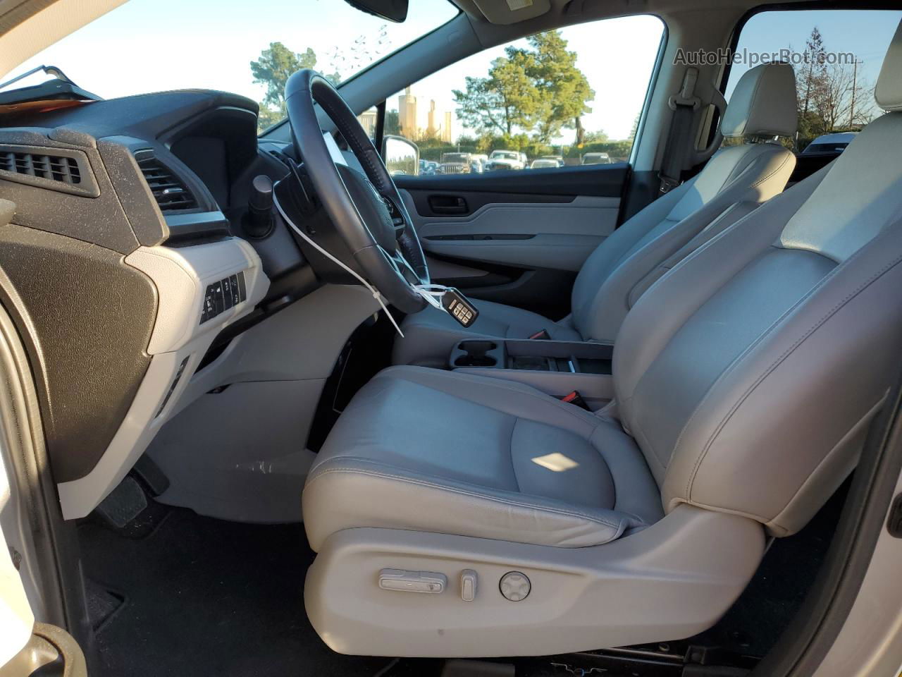 2019 Honda Odyssey Exl Silver vin: 5FNRL6H77KB009592