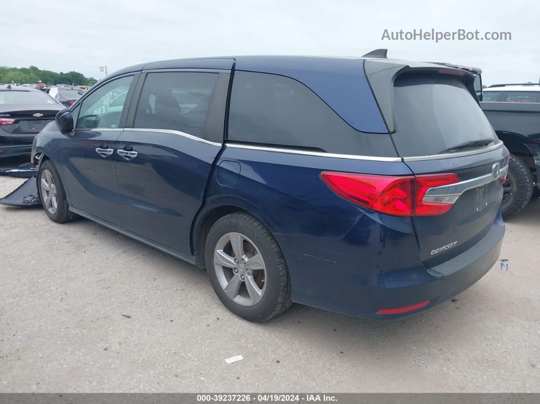 2019 Honda Odyssey Ex-l Синий vin: 5FNRL6H77KB012850