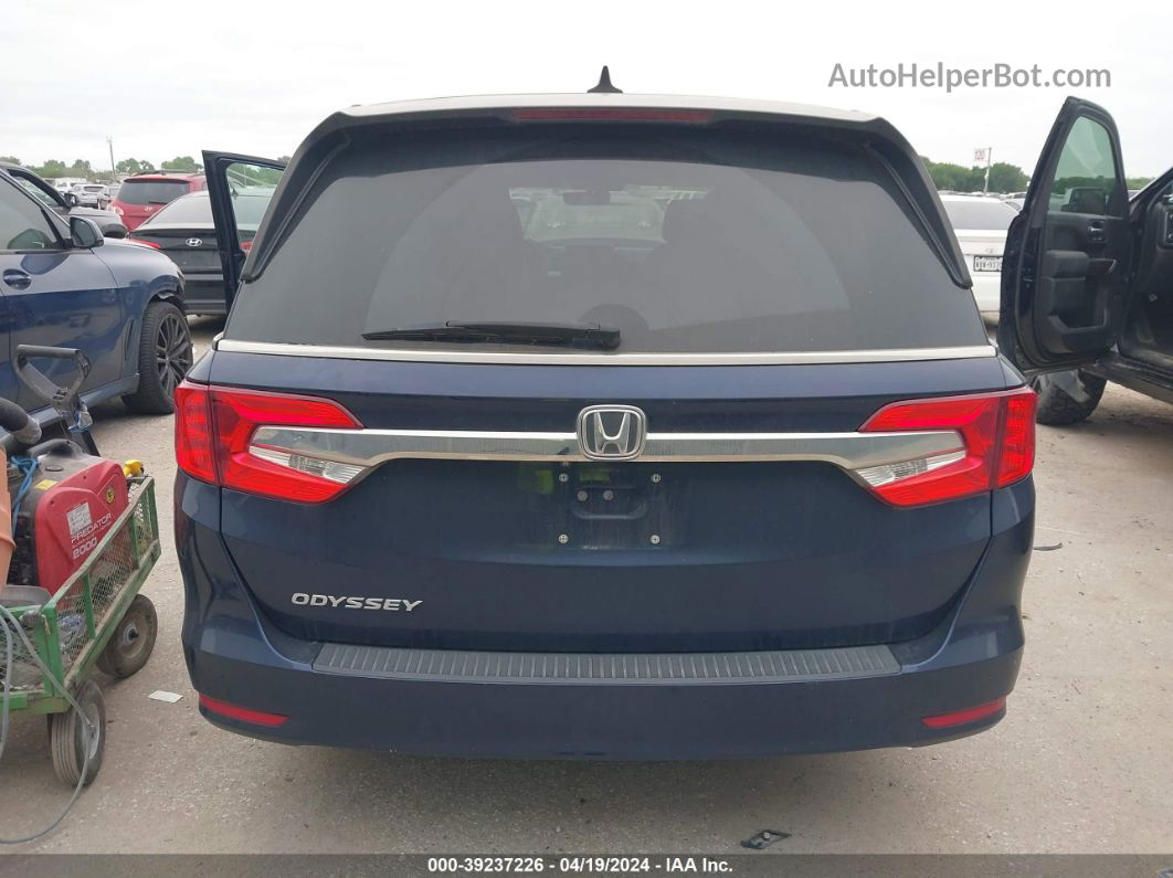 2019 Honda Odyssey Ex-l Синий vin: 5FNRL6H77KB012850