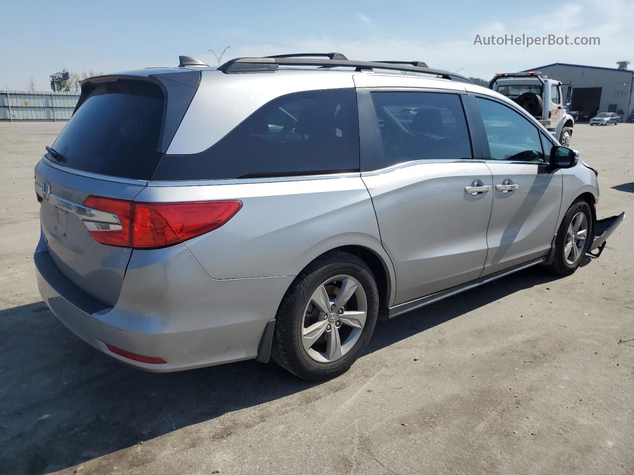 2019 Honda Odyssey Exl Silver vin: 5FNRL6H77KB073289