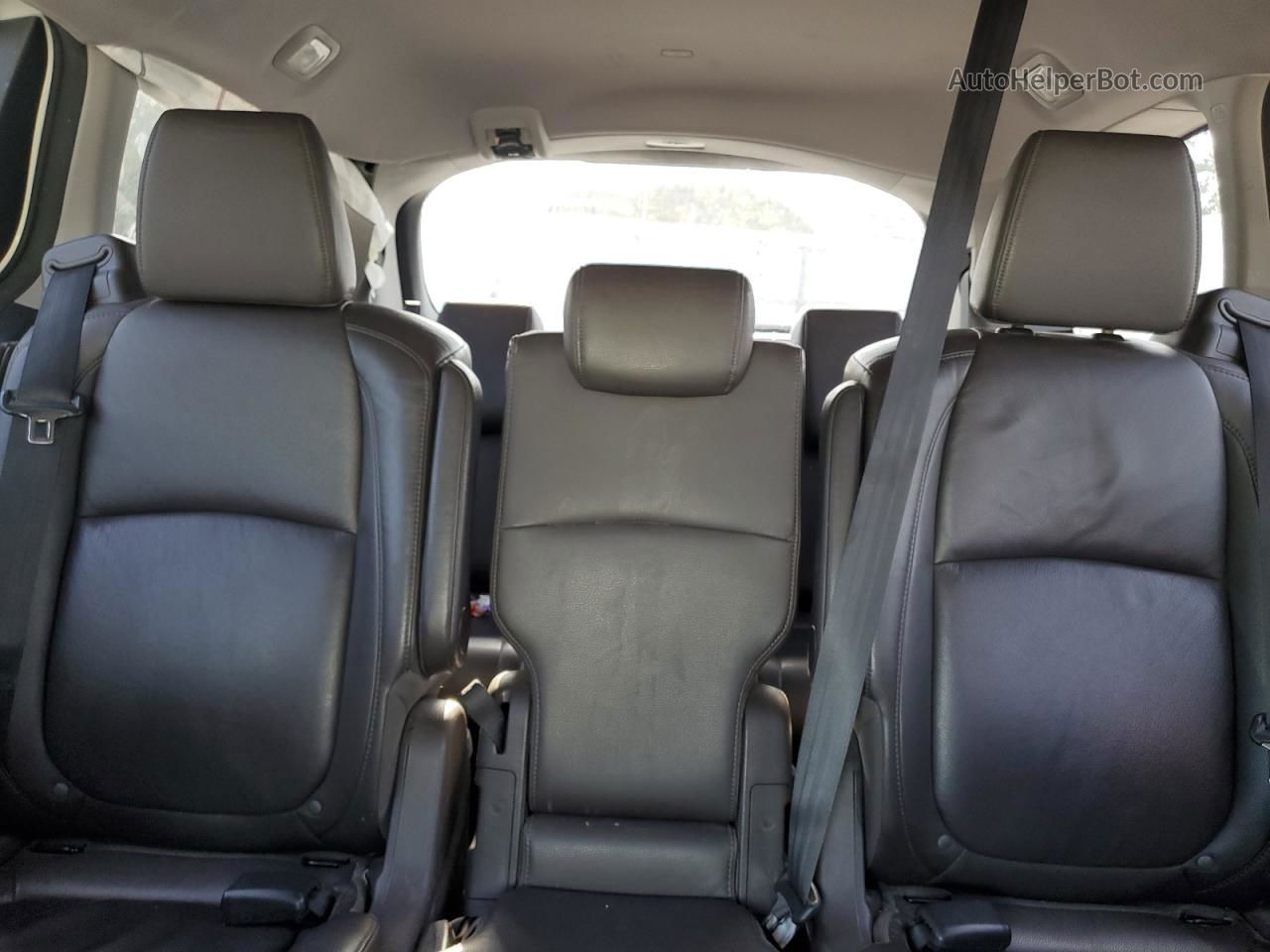 2019 Honda Odyssey Exl White vin: 5FNRL6H77KB097396
