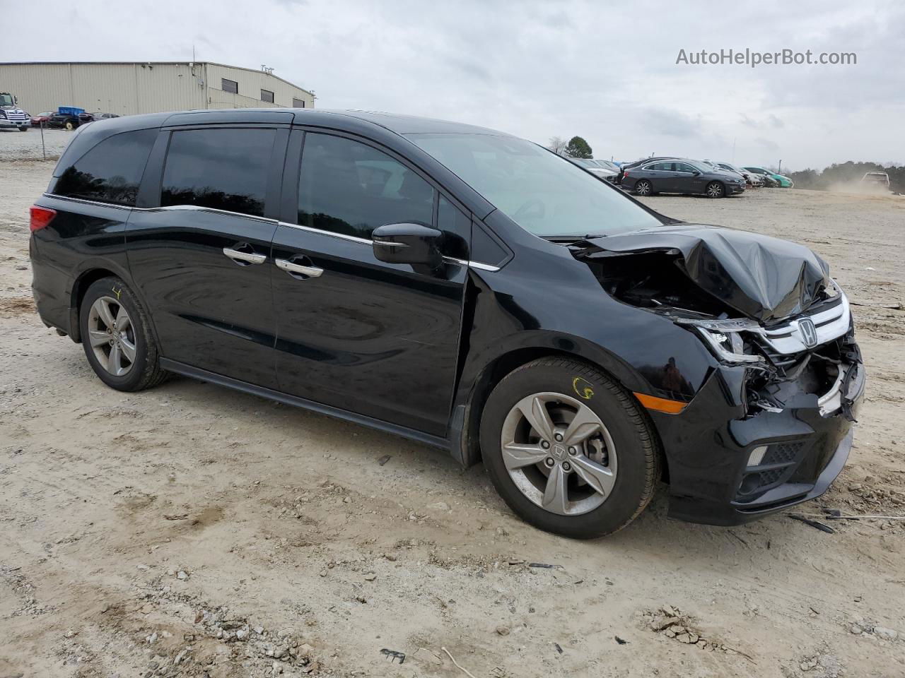 2019 Honda Odyssey Exl Black vin: 5FNRL6H77KB107134