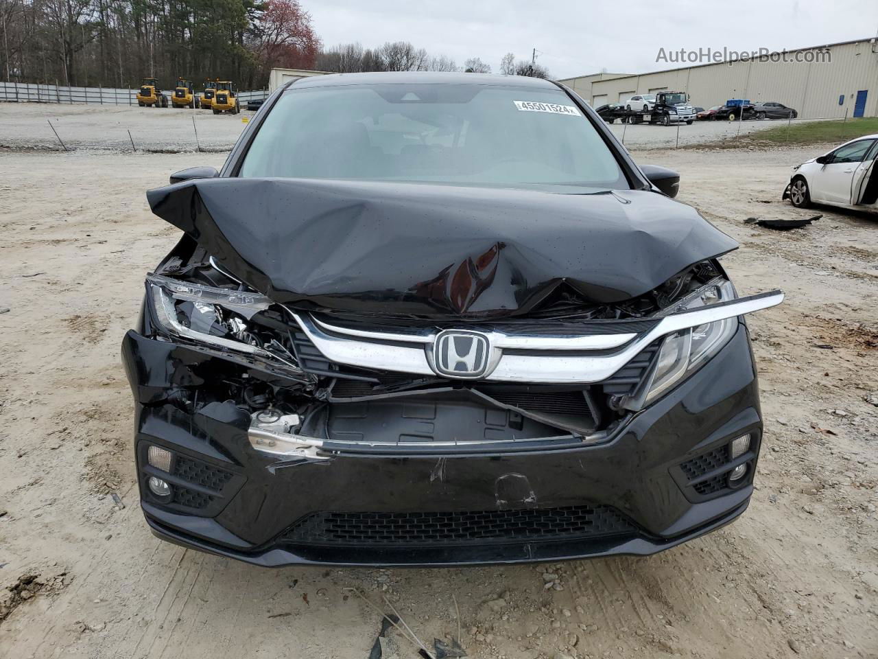 2019 Honda Odyssey Exl Black vin: 5FNRL6H77KB107134