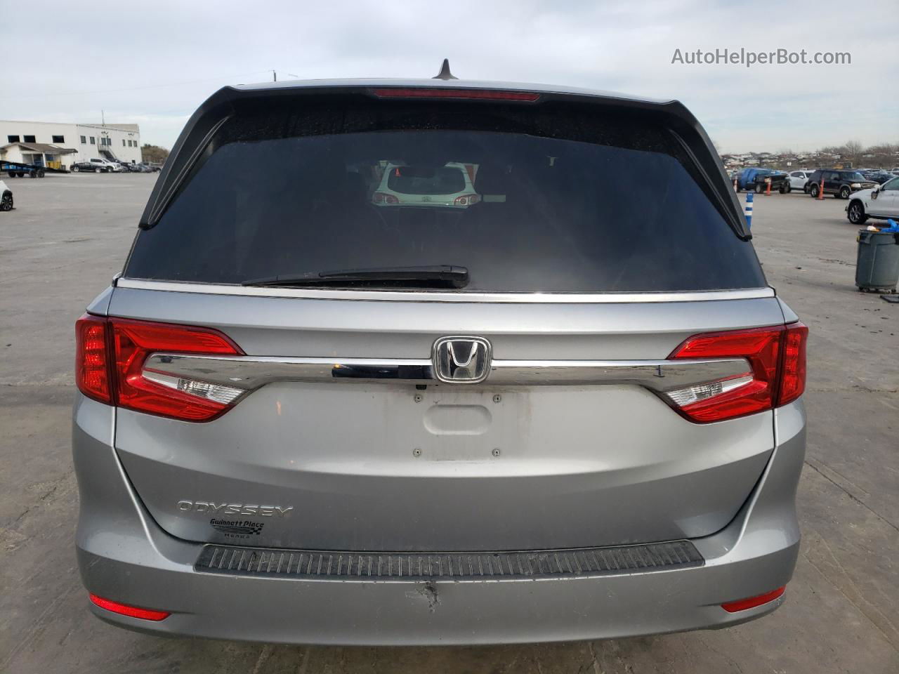 2019 Honda Odyssey Exl Silver vin: 5FNRL6H77KB122927