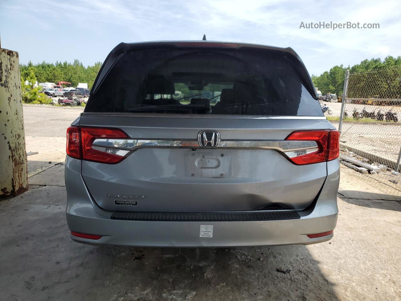 2020 Honda Odyssey Exl Gray vin: 5FNRL6H77LB019718