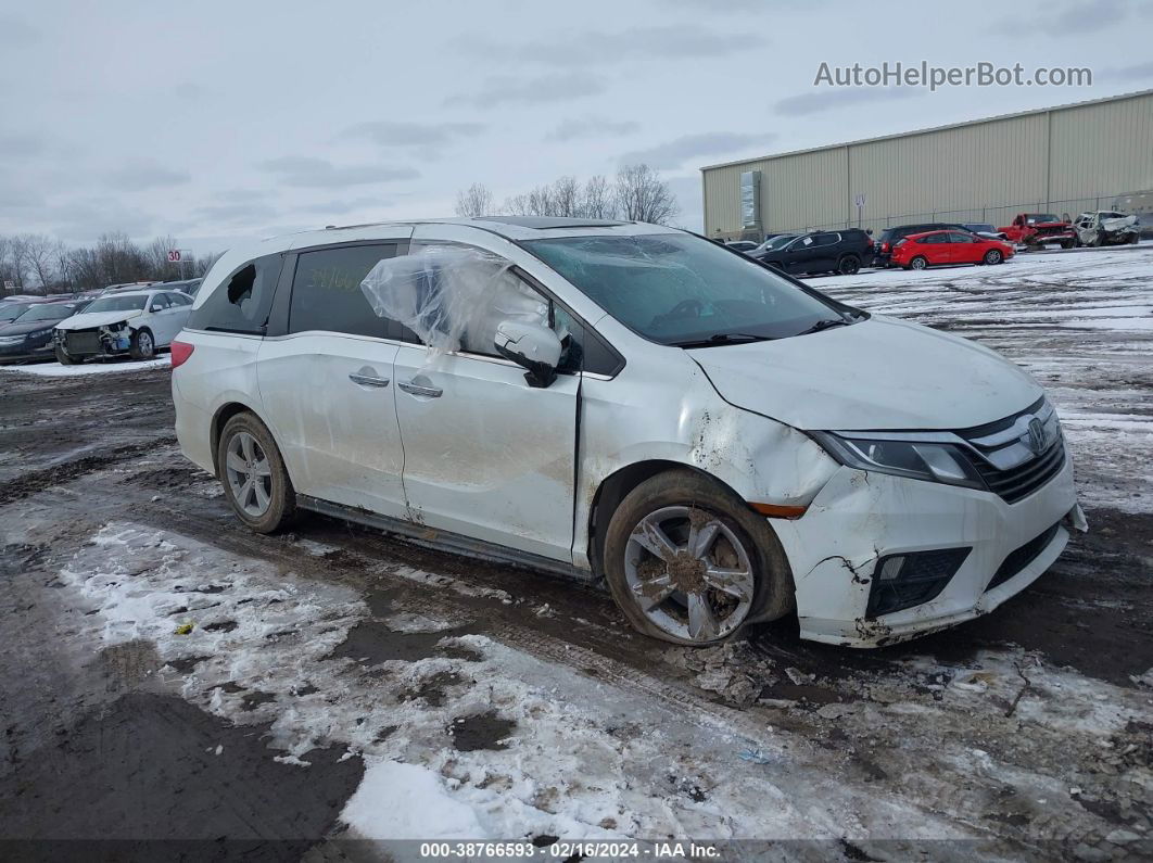 2020 Honda Odyssey Ex-l/ex-l W/navi   Res White vin: 5FNRL6H77LB029052