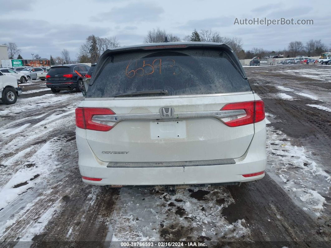 2020 Honda Odyssey Ex-l/ex-l W/navi   Res White vin: 5FNRL6H77LB029052