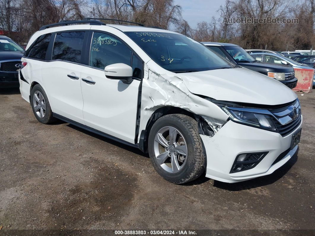 2020 Honda Odyssey Ex-l/ex-l W/navi   Res White vin: 5FNRL6H77LB035952