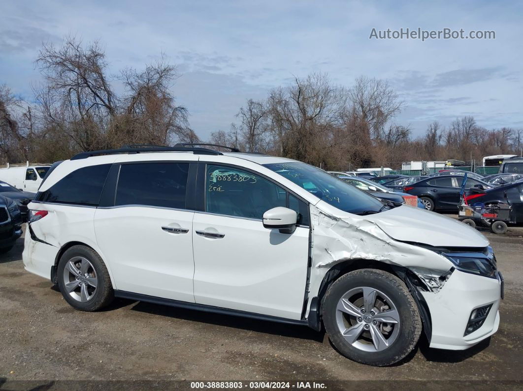 2020 Honda Odyssey Ex-l/ex-l W/navi   Res White vin: 5FNRL6H77LB035952