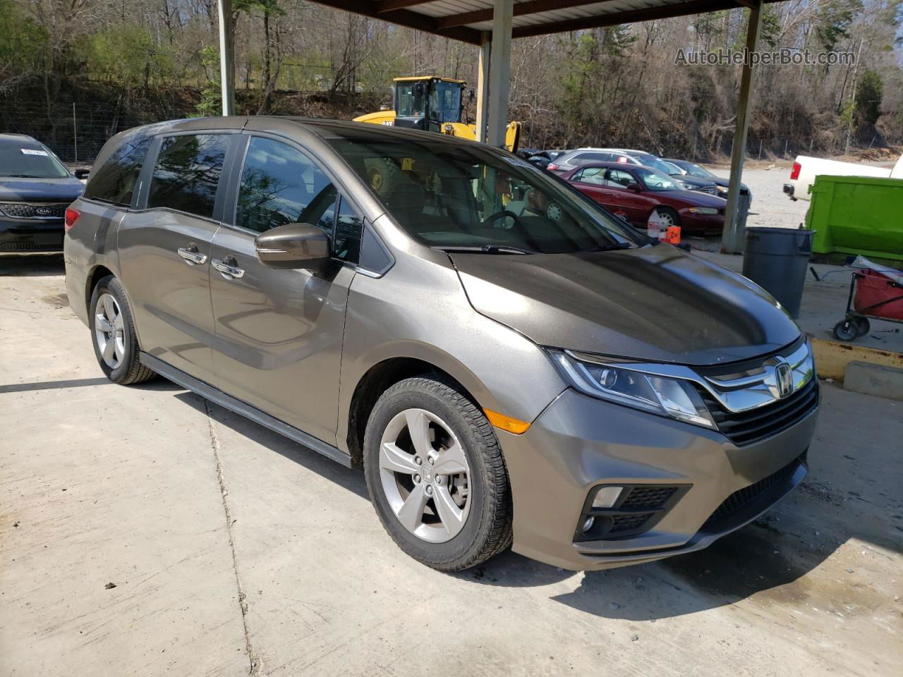 2020 Honda Odyssey Exl Brown vin: 5FNRL6H77LB060995