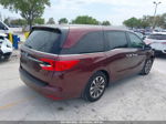 2021 Honda Odyssey Ex-l Burgundy vin: 5FNRL6H77MB005223