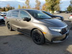 2021 Honda Odyssey Exl Серый vin: 5FNRL6H77MB019123