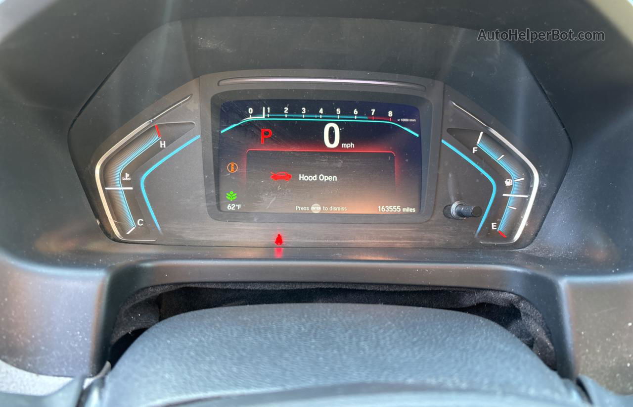 2019 Honda Odyssey Exl Blue vin: 5FNRL6H78KB044304