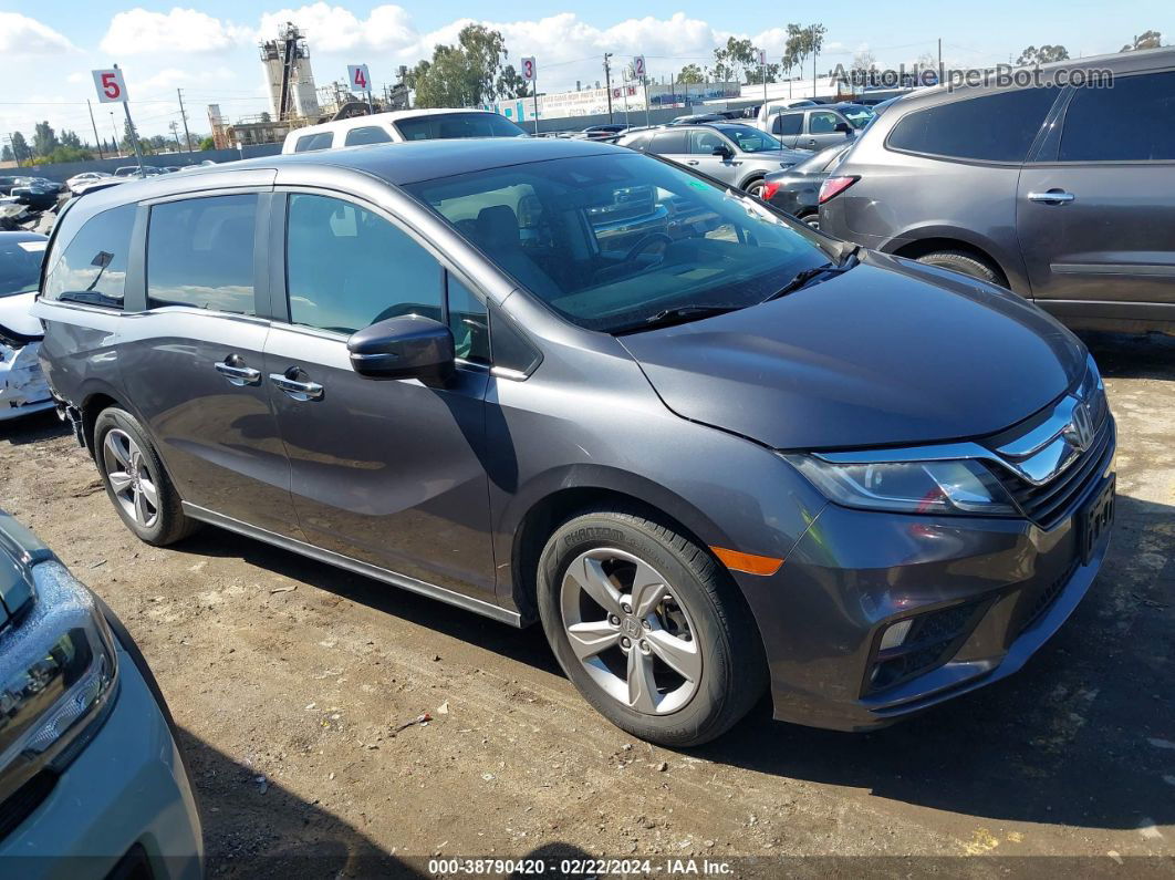 2019 Honda Odyssey Ex-l Gray vin: 5FNRL6H78KB089355