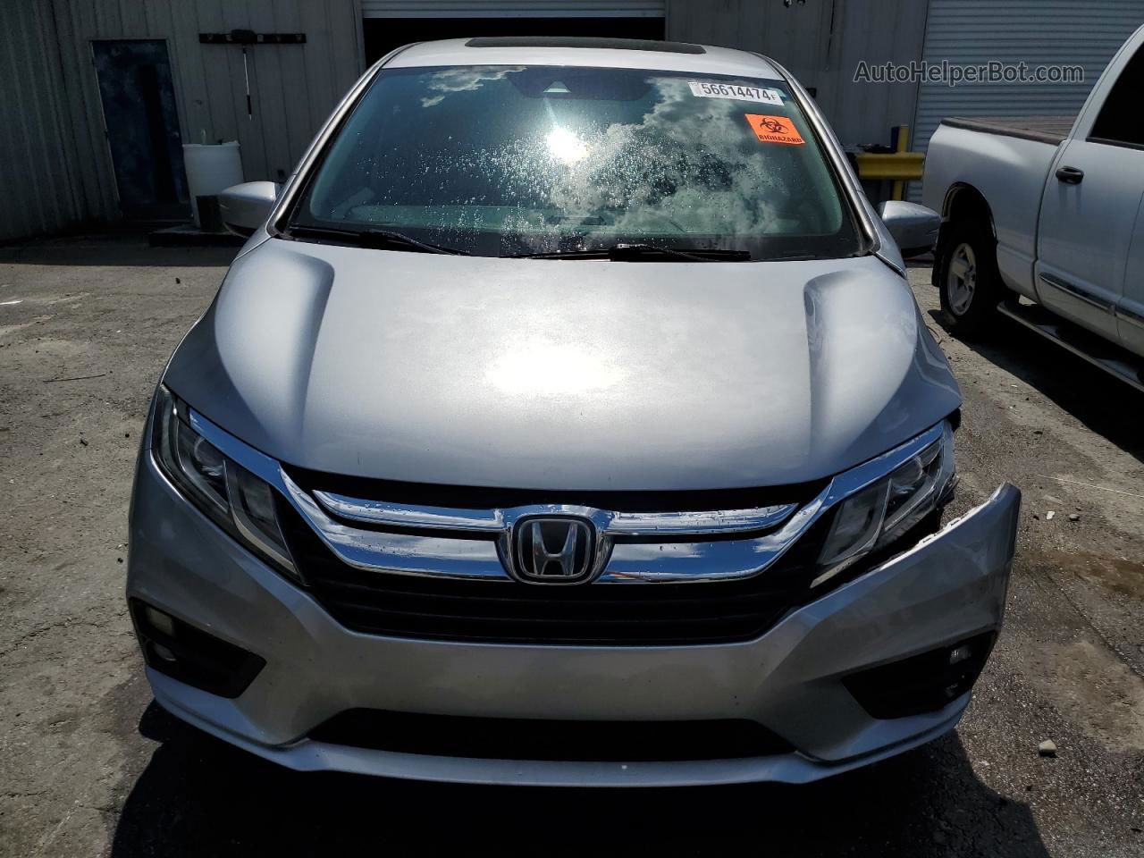 2019 Honda Odyssey Exl Silver vin: 5FNRL6H78KB090151