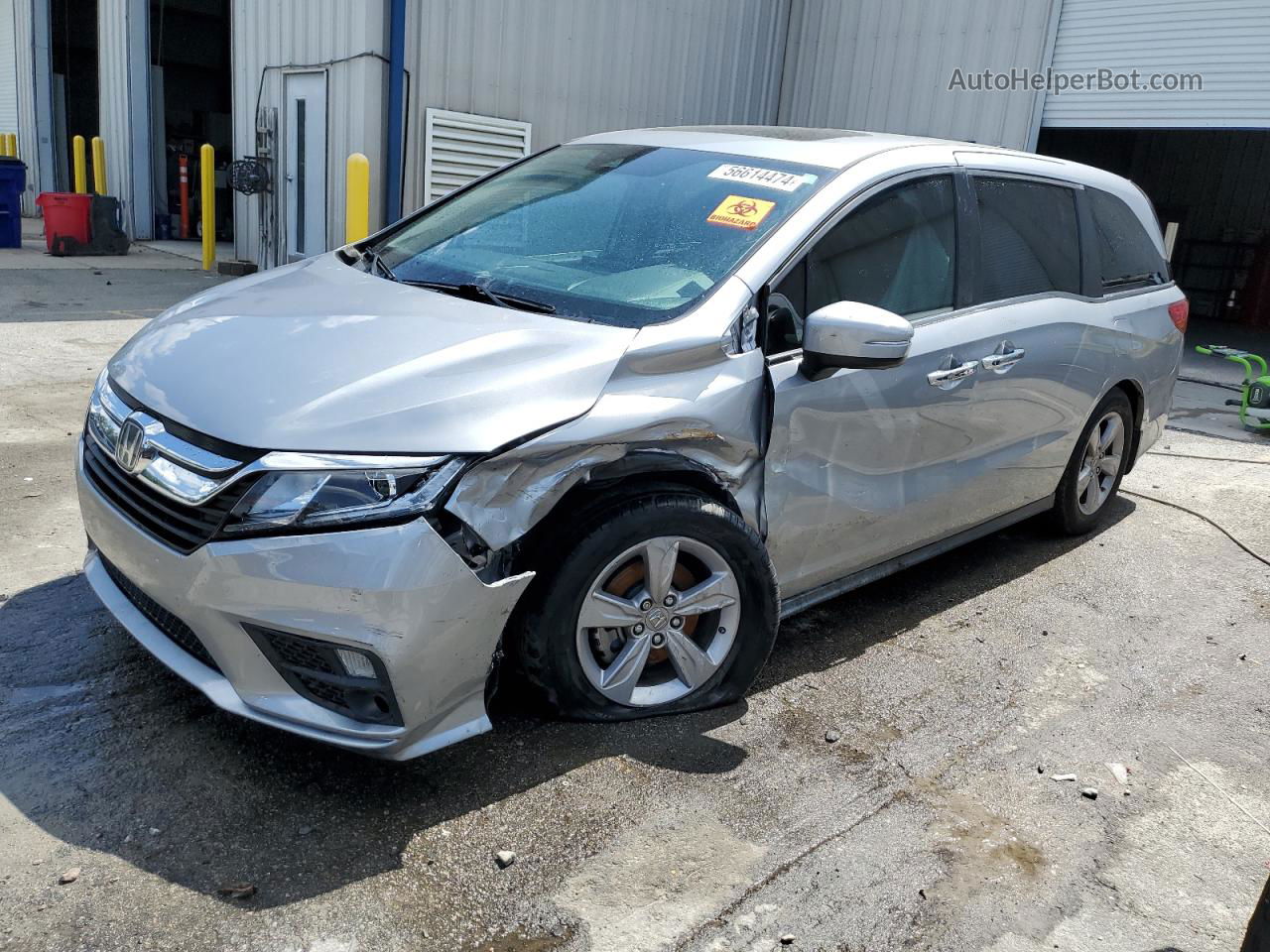 2019 Honda Odyssey Exl Silver vin: 5FNRL6H78KB090151