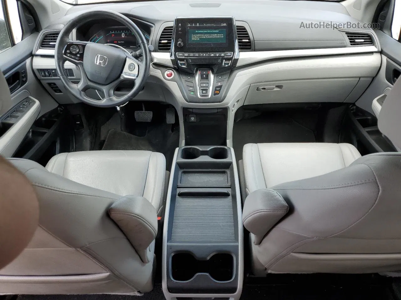 2019 Honda Odyssey Exl Charcoal vin: 5FNRL6H78KB094152