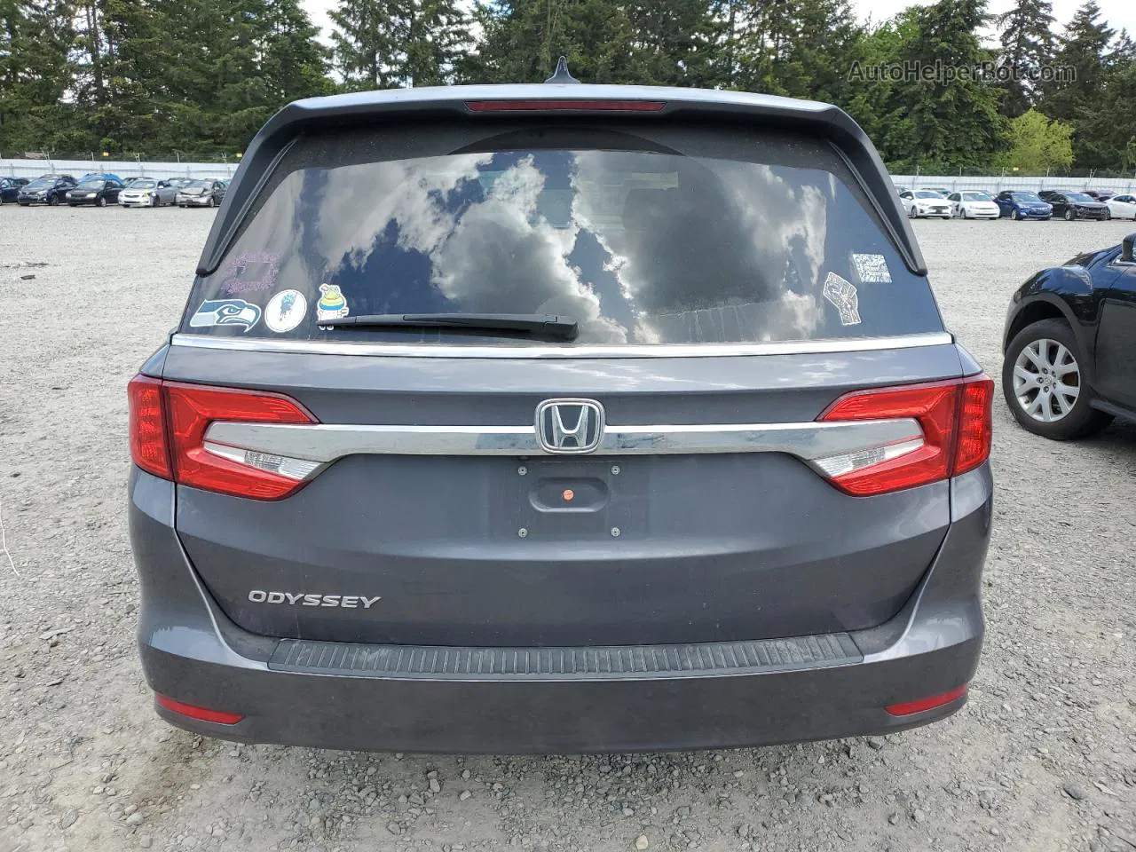 2019 Honda Odyssey Exl Charcoal vin: 5FNRL6H78KB094152