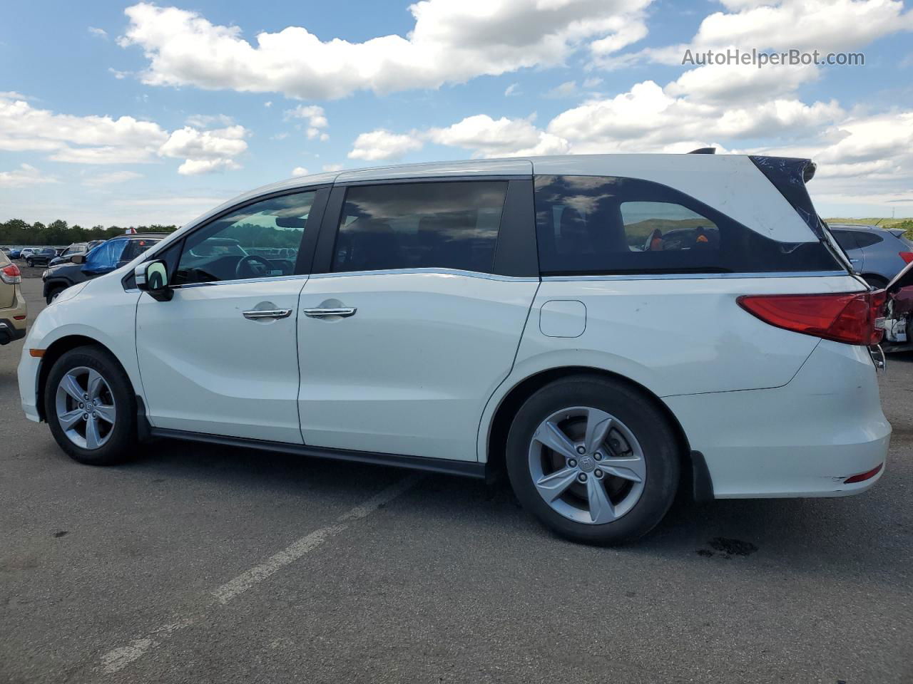 2019 Honda Odyssey Exl Белый vin: 5FNRL6H78KB094927