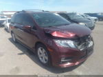 2019 Honda Odyssey Ex-l Maroon vin: 5FNRL6H78KB111337