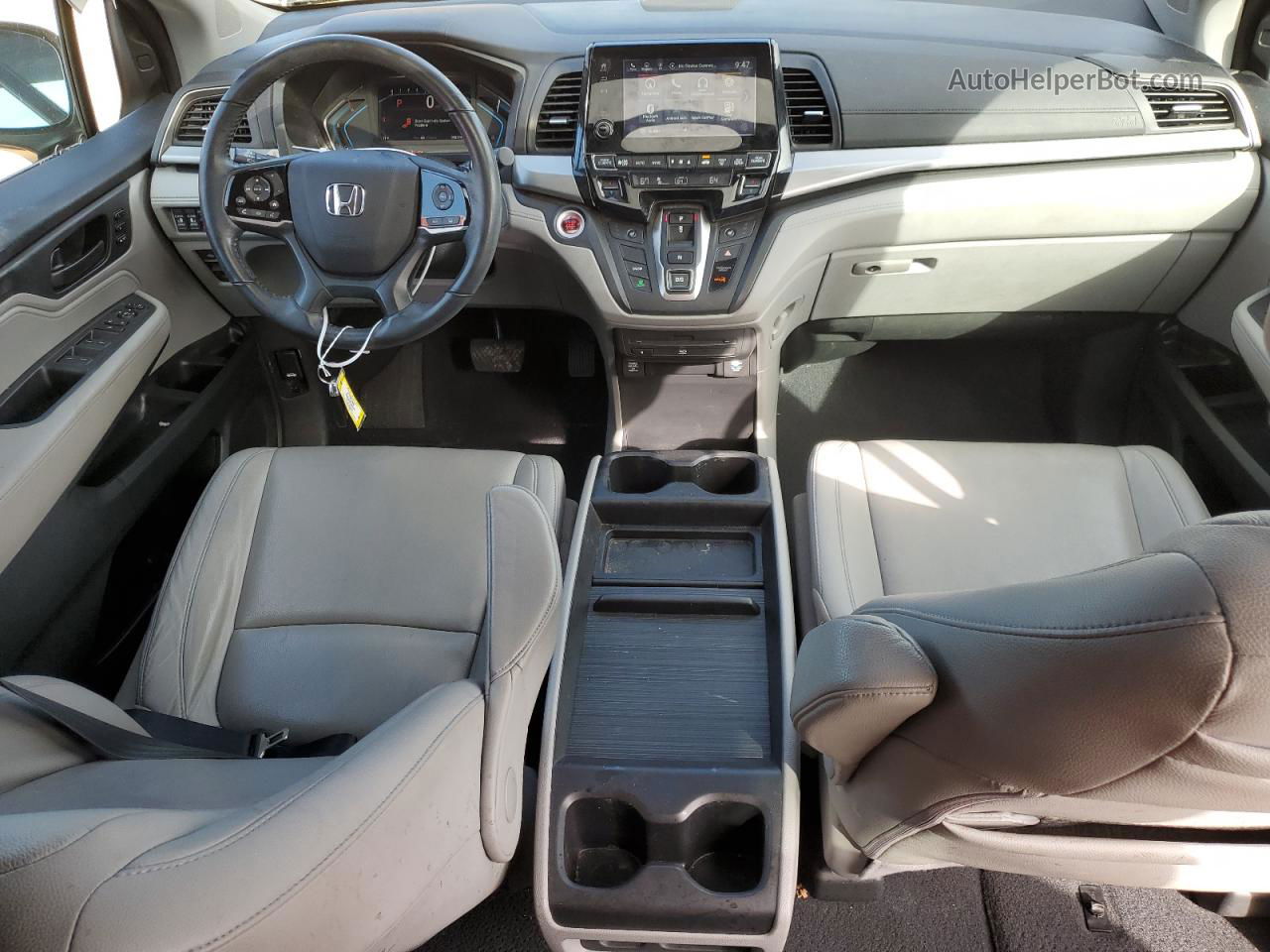 2019 Honda Odyssey Exl Gray vin: 5FNRL6H78KB138201