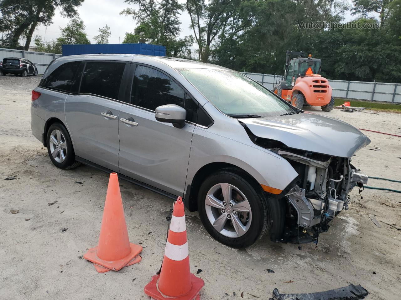 2020 Honda Odyssey Exl Silver vin: 5FNRL6H78LB064196