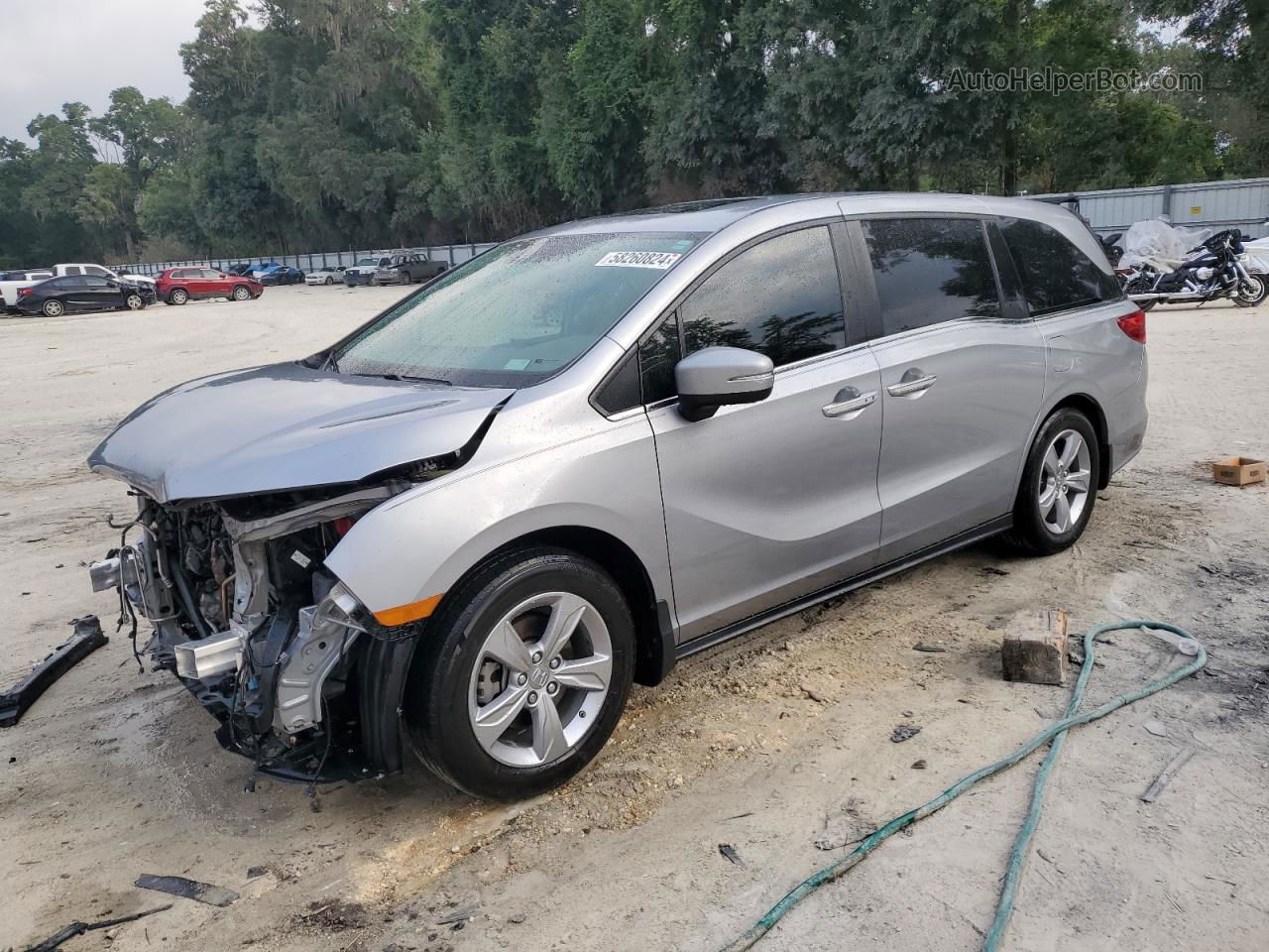 2020 Honda Odyssey Exl Silver vin: 5FNRL6H78LB064196