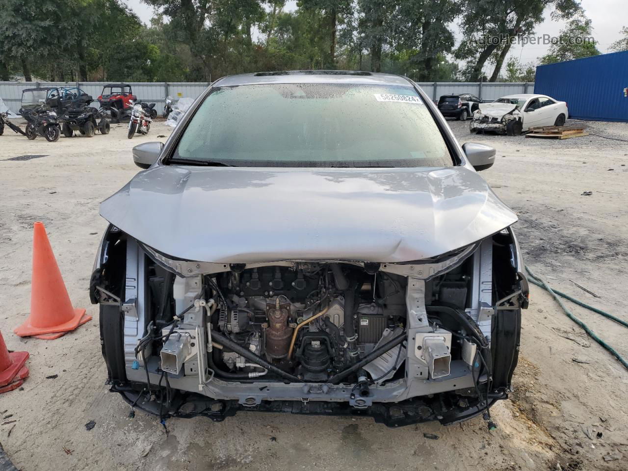 2020 Honda Odyssey Exl Silver vin: 5FNRL6H78LB064196