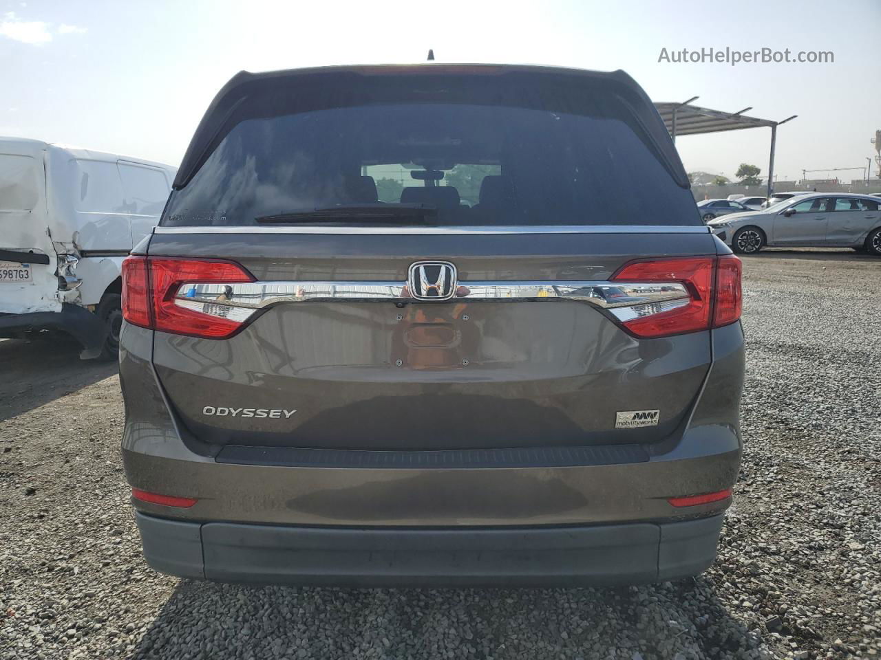 2020 Honda Odyssey Exl Gray vin: 5FNRL6H78LB065252