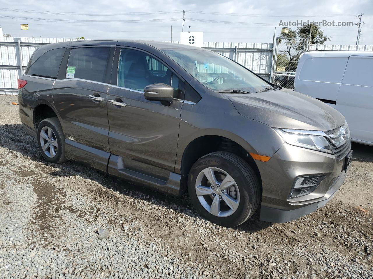 2020 Honda Odyssey Exl Gray vin: 5FNRL6H78LB065252