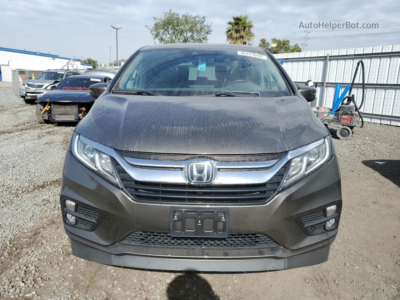 2020 Honda Odyssey Exl Серый vin: 5FNRL6H78LB065252