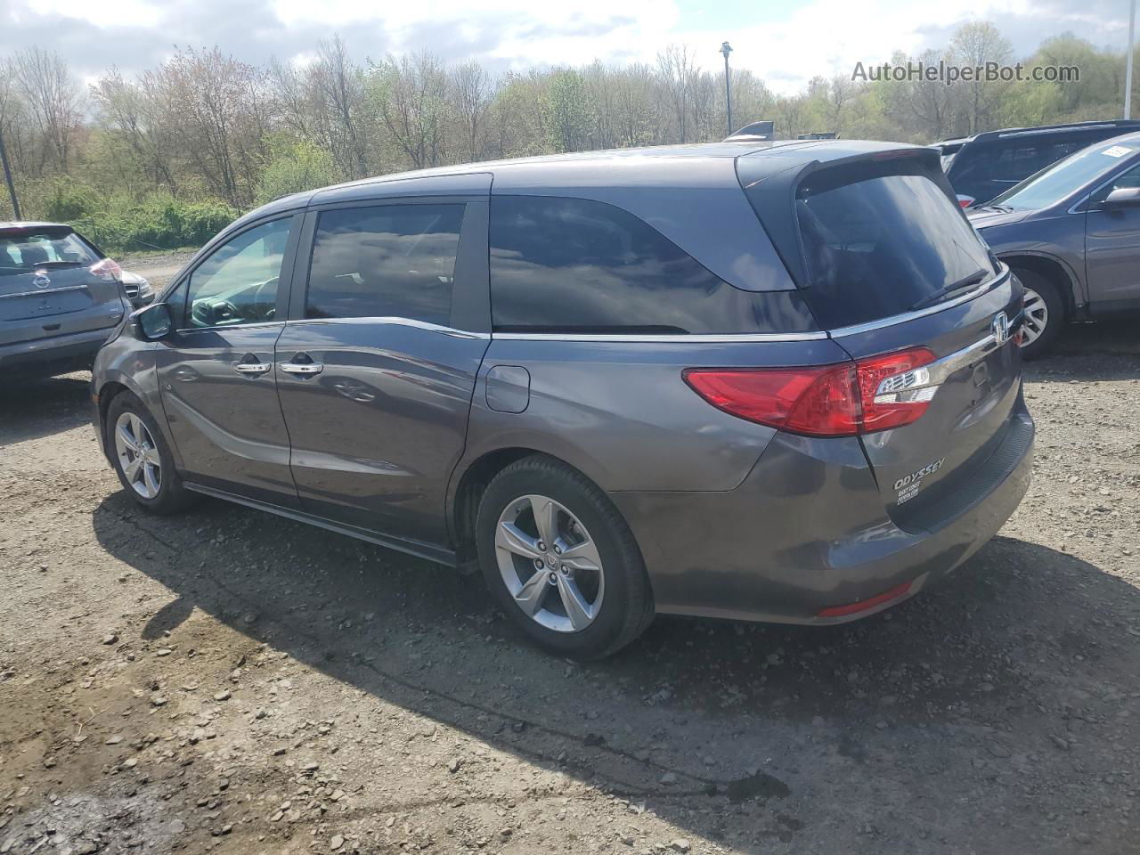 2020 Honda Odyssey Exl Серый vin: 5FNRL6H78LB068636