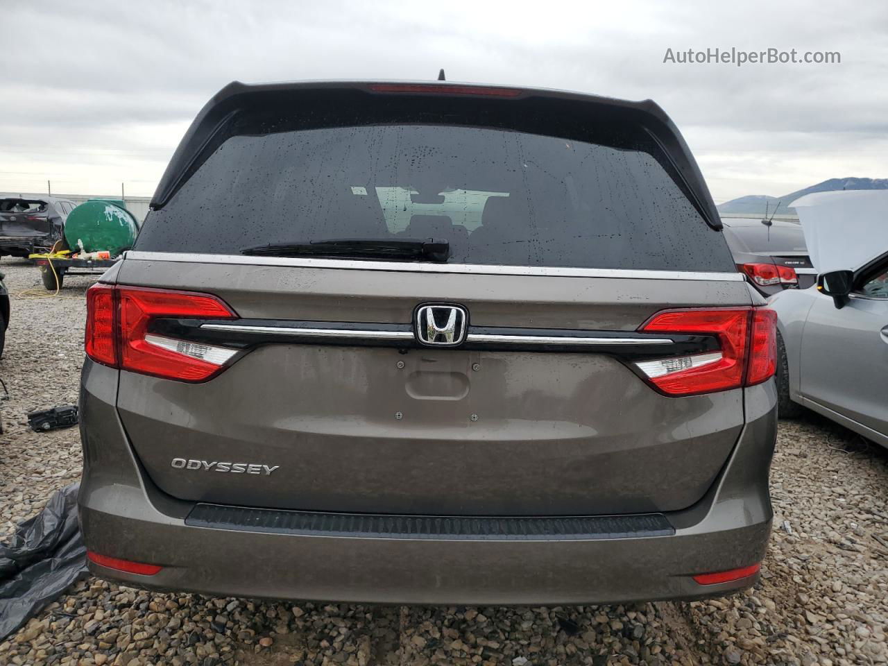 2021 Honda Odyssey Exl Коричневый vin: 5FNRL6H78MB021138