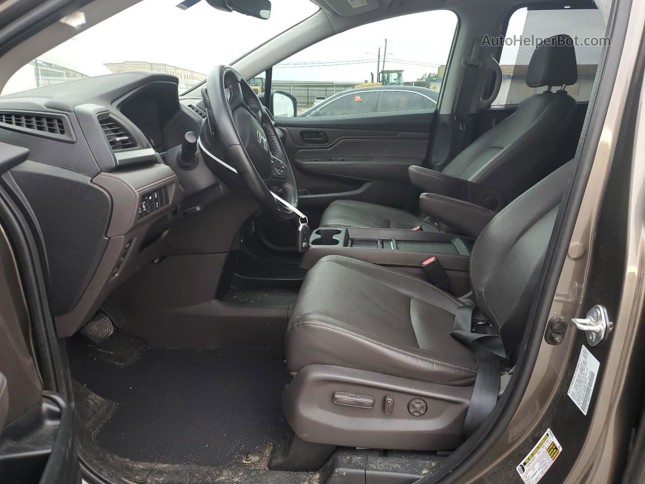 2021 Honda Odyssey Exl Серый vin: 5FNRL6H78MB031877