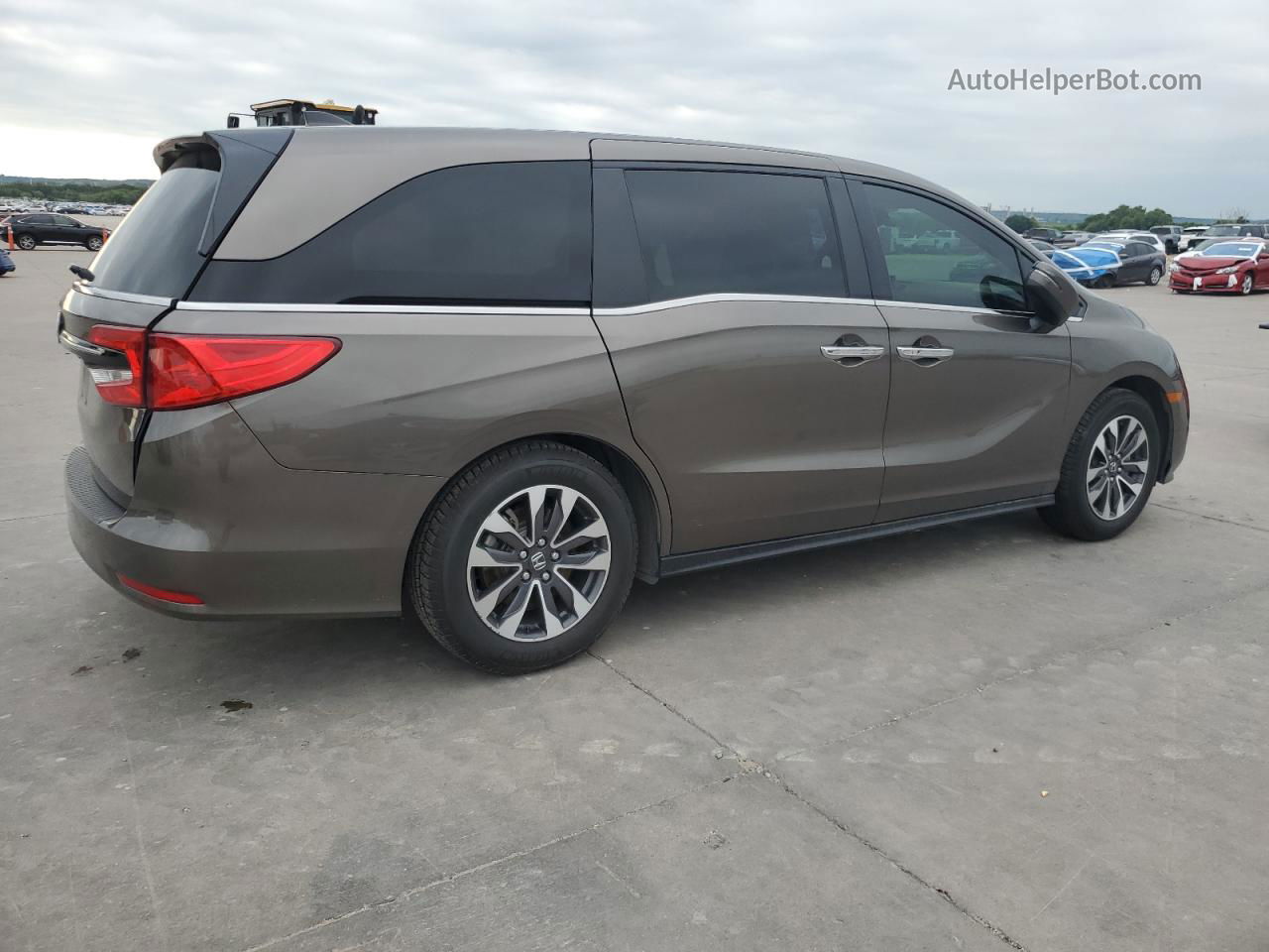 2021 Honda Odyssey Exl Gray vin: 5FNRL6H78MB031877