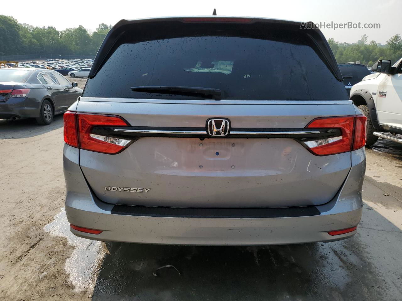 2021 Honda Odyssey Exl Серебряный vin: 5FNRL6H78MB041437